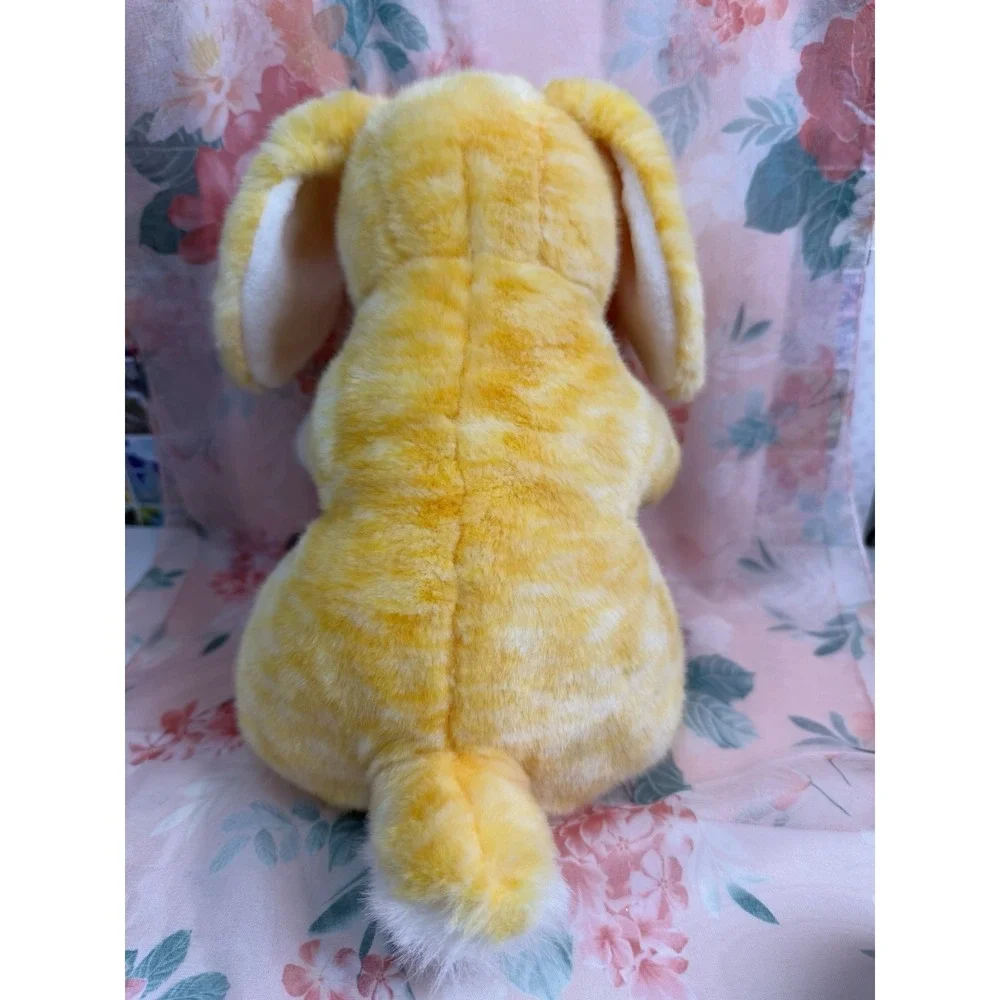 TY‎ Beanie Buddies Bunny Plush Yellow White 10